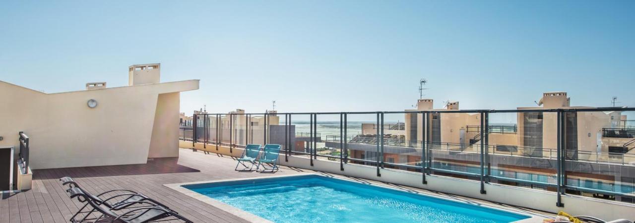 Sunset Home Olhao- Modern 3 Bed Luxury Apartment With Rooftop Pool Exterior foto